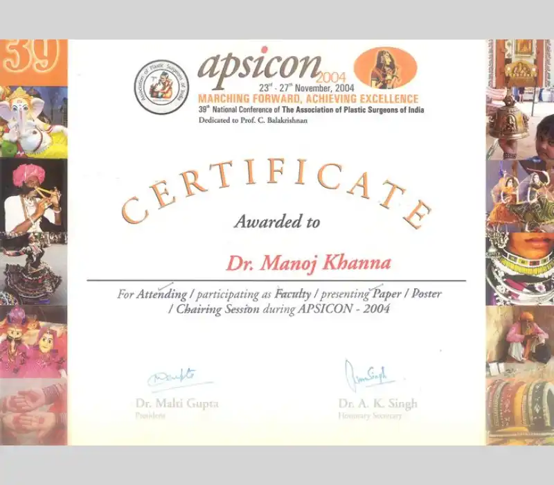 APSICON 2004 | Plastic Surgery India